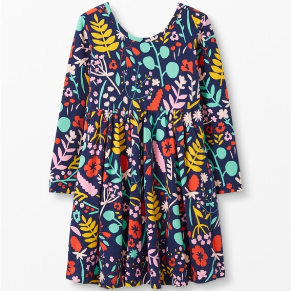 Adorable Hanna Andersson Skater Celebration Dress. Only worn one time! Size 5